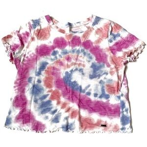 Tie dye Hollister small crop top